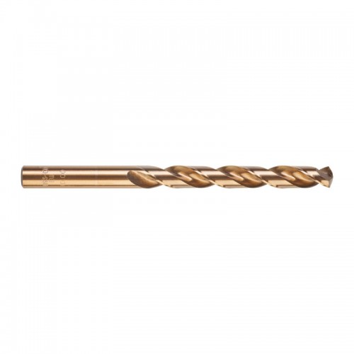 Сверло по металлу HSS-Co MILWAUKEE, DIN338, Ø10,0х133х87мм, (5шт)