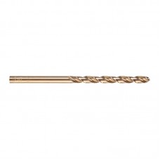 Сверло по металлу HSS-Co MILWAUKEE, DIN338, Ø4,0х75х43мм, (10шт)
