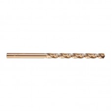 Сверло по металлу HSS-Co MILWAUKEE, DIN338, Ø4,8х86х52мм, (10шт)