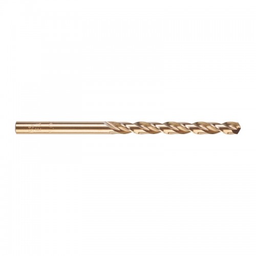 Сверло по металлу HSS-Co MILWAUKEE, DIN338, Ø5,0х86х52мм, (10шт)