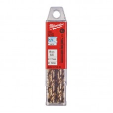 Сверло по металлу HSS-Co MILWAUKEE, DIN338, Ø8,5х117х75мм, (5шт)