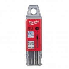 Сверло по металлу HSS-G MILWAUKEE DIN1897, Ø6,0х66х28мм, короткое, (10шт)