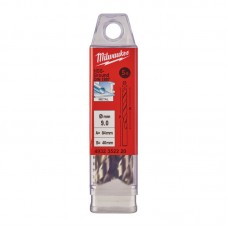 Сверло по металлу HSS-G MILWAUKEE DIN1897, Ø9,0х84х40мм, короткое, (5шт)