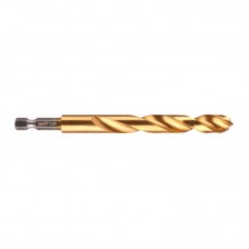 Сверло по металлу RedHEX SHOCKWAVE™ HSS-TiN MILWAUKEE, Ø10,5х122х78мм