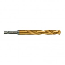 Сверло по металлу RedHEX SHOCKWAVE™ HSS-TiN MILWAUKEE, Ø10,0х120х76мм, (5шт)