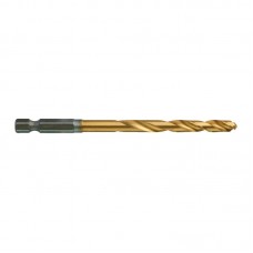 Сверло по металлу RedHEX SHOCKWAVE™ HSS-TiN MILWAUKEE, Ø6,0х105х63мм, (10шт)