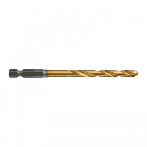 Сверло по металлу RedHEX SHOCKWAVE™ HSS-TiN MILWAUKEE, Ø6,0х105х63мм, (10шт)