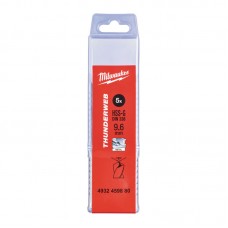 Сверло по металлу THUNDERWEB HSS-G MILWAUKEE, DIN338, Ø9,6х133х87мм, (5шт)