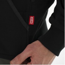 Толстовка с подогревом с капюшоном MILWAUKEE, M12 HHBL4-0 (XL), черная (размер XL)