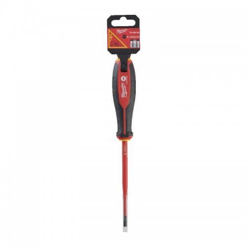 Отвертка трехгранная, изолированная VDE MILWAUKEE, SL 1,0х5,5х125мм