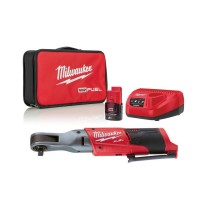 Трещётка аккумуляторная бесщёточная компактная MILWAUKEE 3/8\" (75 Нм) M12 FIR38-201B(ЗУ+1Х2Ач+сумка)