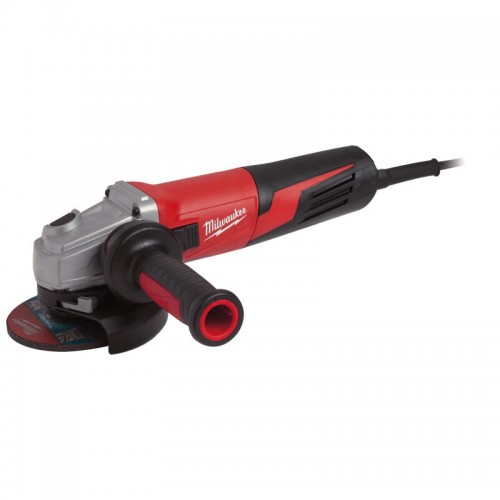 Углошлифовальная машина MILWAUKEE 125 мм AGV 15-125 XE (2800-11000 об/мин) гайка FIXTEC