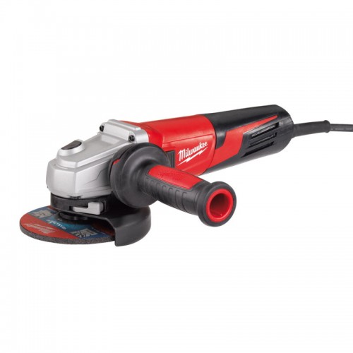 Углошлифовальная машина MILWAUKEE 125 мм AGV 15-125 XE (2800-11000 об/мин) гайка FIXTEC