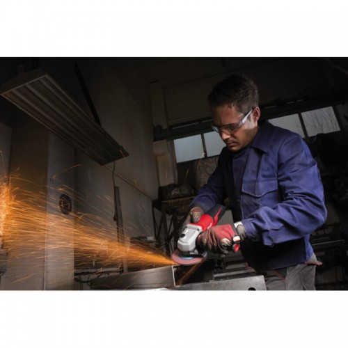 Углошлифовальная машина MILWAUKEE 125 мм AGV 15-125 XE (2800-11000 об/мин) гайка FIXTEC