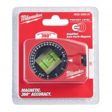 Уровень карманный магнитный MILWAUKEE, 7,6см