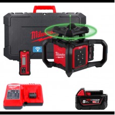 Уровень лазерный ротационный аккумуляторный MILWAUKEE M18 RLOHVG300-501C 300м