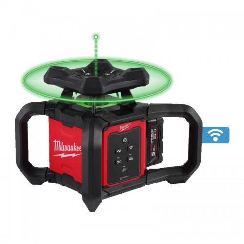 Уровень лазерный ротационный аккумуляторный MILWAUKEE M18 RLOHVG300-501C 300м