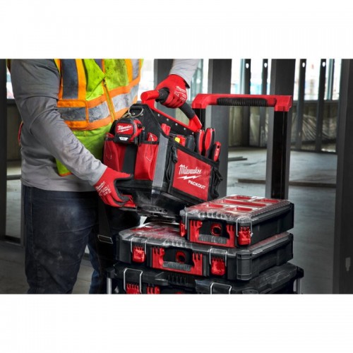Ящик для инструмента на колесах PACKOUT MILWAUKEE TROLLEY BOX (560x410x650мм)