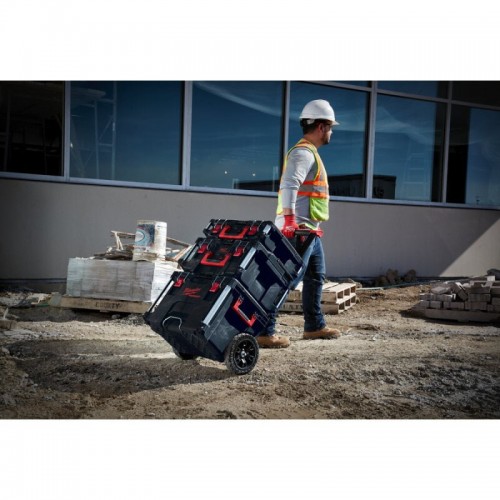 Ящик для инструмента на колесах PACKOUT MILWAUKEE TROLLEY BOX (560x410x650мм)