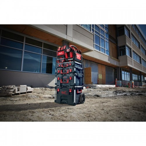 Ящик для инструмента на колесах PACKOUT MILWAUKEE TROLLEY BOX (560x410x650мм)