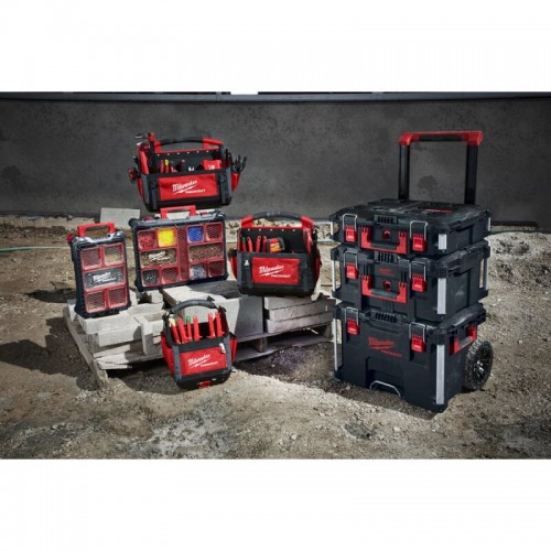Ящик для инструмента на колесах PACKOUT MILWAUKEE TROLLEY BOX (560x410x650мм)