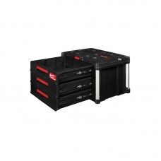 Ящик для инструмента с 3-мя выдвижными отсеками PACKOUT MILWAUKEE DRAWER BOX (560x410х363мм)