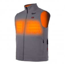 Жилет с подогревом MILWAUKEE, M12 HVGREY1-0(XL), серый (размер XL)