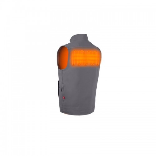 Жилет с подогревом MILWAUKEE, M12 HVGREY1-0(XL), серый (размер XL)