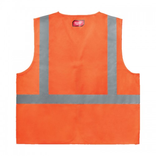 Жилет сигнальный Hi-Viz MILWAUKEE, оранжевый (S/M)