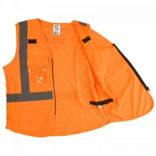 Жилет сигнальный оранжевый MILWAUKEE L/XL