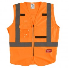 Жилет сигнальный оранжевый MILWAUKEE S/M