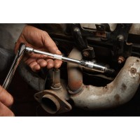 Головка хромована 3/8'' MILWAUKEE, для свічок запалювання, 9/16''