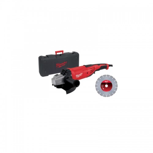 Углошлифовальная машина MILWAUKEE 230 мм AG22-230DMS-DSET с алмазным диском