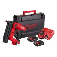 Пистолет гвоздезабивной аккумуляторный бесщёточный MILWAUKEE M18 FN18GS-202X (16-54мм) (ЗУ+2Х2Ач)