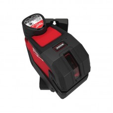 Нивелир 4х точечный лазерный аккумуляторный MILWAUKEE M12 CLL4P-301C (зелёный луч) (ЗУ+1Х3Ач+кейс)