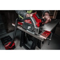 Пила дисковая погружная аккумуляторная бесщеточная MILWAUKEE M18 FPS55-552P Ø165мм (ЗУ+2Х5.5Ач+кейс)