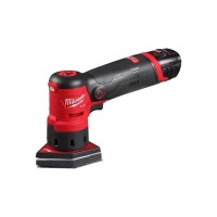 Шліфмашина вібраційна акумуляторна безщіткова MILWAUKEE M12 FDSS-422X (ЗУ+2акк.+HDкейс)