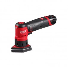 Шлифмашина вибрационная аккумуляторная бесщёточная MILWAUKEE M12 FDSS-422X (ЗУ+2акк.+HDкейс)