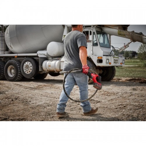 Вибратор погружной аккумуляторный бесщеточный MILWAUKEE M18 FCVN12-0 (1.2м) (каркас)