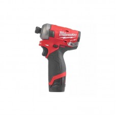 Шуруповерт ударный гидравлический аккумуляторный бесщёточный MILWAUKEE (50Нм) M12 FQID-202X