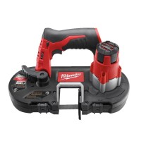 Пила стрічкова акумуляторна MILWAUKEE M12 BS-402C (ЗУ+2акк.Х4Аг+кейс)