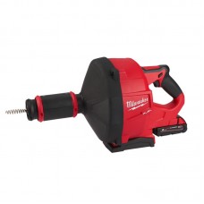 Машина прочистная аккумуляторная MILWAUKEE M18 FDCPF10-201C трос 10мм (ЗУ+1акк.Х2Ач+ведро)