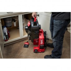 Машина прочистная аккумуляторная ранцевая MILWAUKEE M18 FFSDC10-0 трос 10мм (каркас)