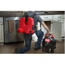 Машина прочистная аккумуляторная ранцевая MILWAUKEE M18 FFSDC13-0 трос 13мм (каркас)