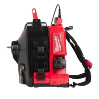 Машина прочистная аккумуляторная ранцевая MILWAUKEE M18 FFSDC16-502 трос 16мм (ЗУ+2акк.Х5Ач)