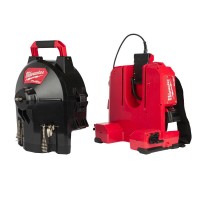 Машина прочистная аккумуляторная ранцевая MILWAUKEE M18 FFSDC16-502 трос 16мм (ЗУ+2акк.Х5Ач)