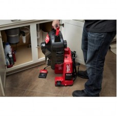 Машина прочистная аккумуляторная ранцевая MILWAUKEE M18 FFSDC16-502 трос 16мм (ЗУ+2акк.Х5Ач)