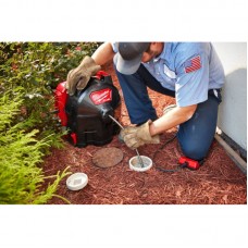 Машина прочистная аккумуляторная ранцевая MILWAUKEE M18 FFSDC16-502 трос 16мм (ЗУ+2акк.Х5Ач)