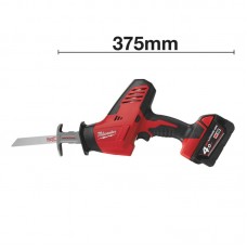 Пила сабельная аккумуляторная MILWAUKEE M18 C18 HZ-402B (ЗУ+2акк.Х4Ач+сумка)
