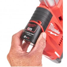 Система пылеудаления аккумуляторная MILWAUKEE M12 UDEL-201B (L-класс)(ЗУ+1акк.Х2Ач+сумка)